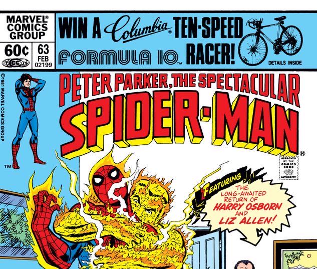 Peter Parker, The Spectacular Spider-man - Marvel Comics Group (63 - Feb 1982) comic book collectible [Barcode 7148602199] - Main Image 4