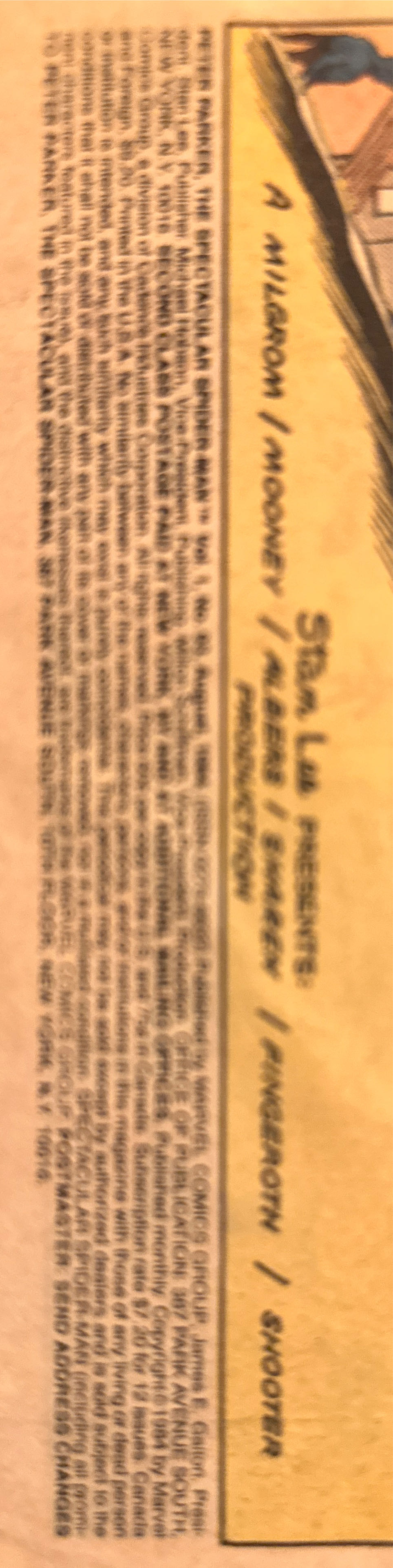 Peter Parker, The Spectacular Spider-man - Marvel Comics (93 - Aug 1984) comic book collectible [Barcode 07148602199508] - Main Image 3