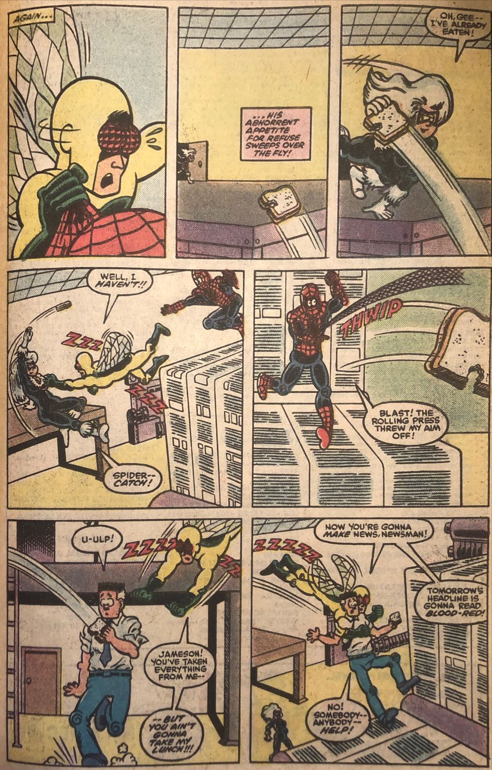 Peter Parker, The Spectacular Spider-man - Marvel Comics Group (86 - Jan 1984) comic book collectible [Barcode 07148602199501] - Main Image 4