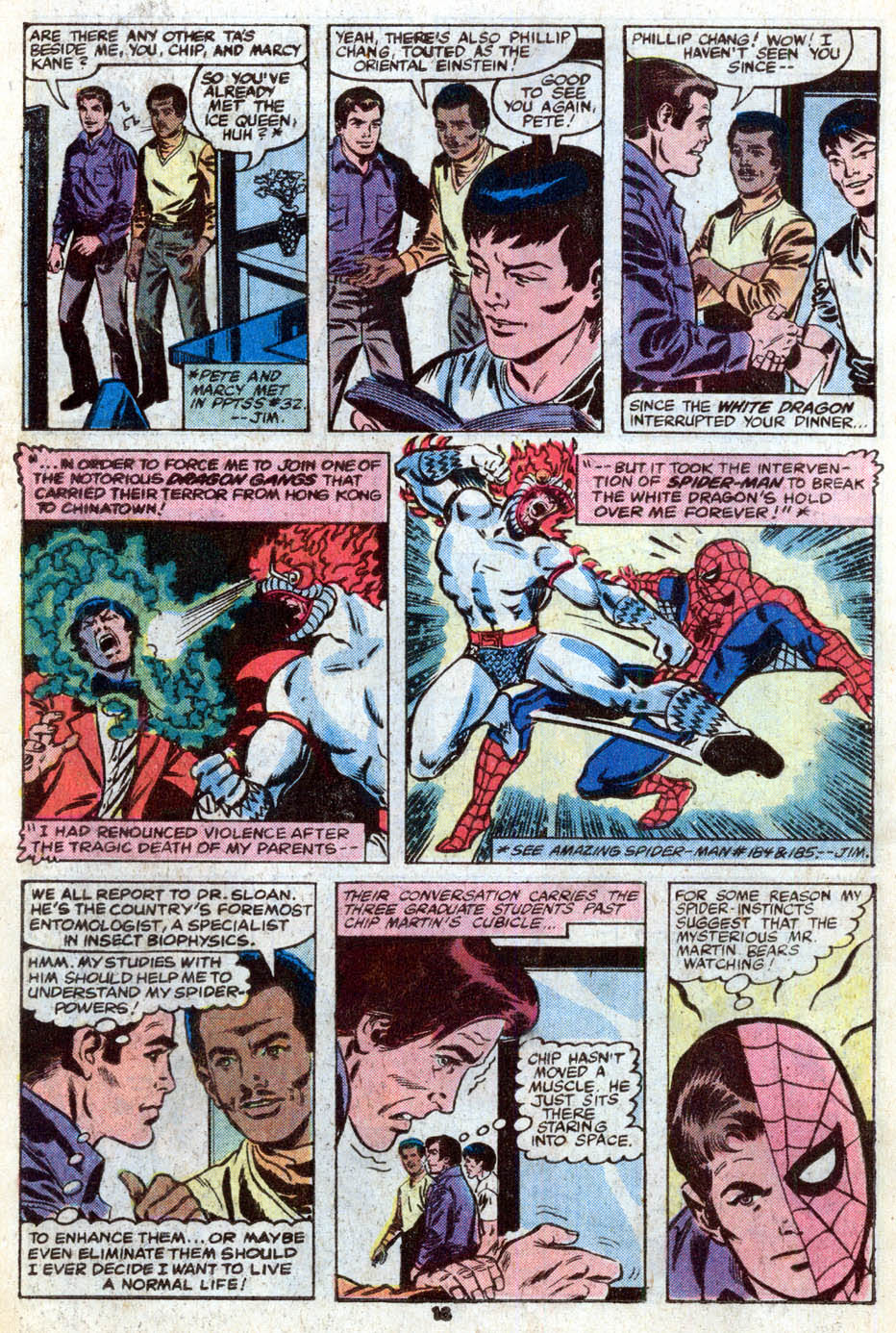 Peter Parker, The Spectacular Spider-man - Marvel Comics (36 - Nov 1979) comic book collectible [Barcode 7148602199] - Main Image 3