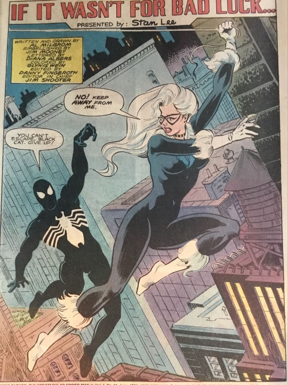 Peter Parker, The Spectacular Spider-man 91 - Marvel Comics (91 - 06/1984) comic book collectible - Main Image 3