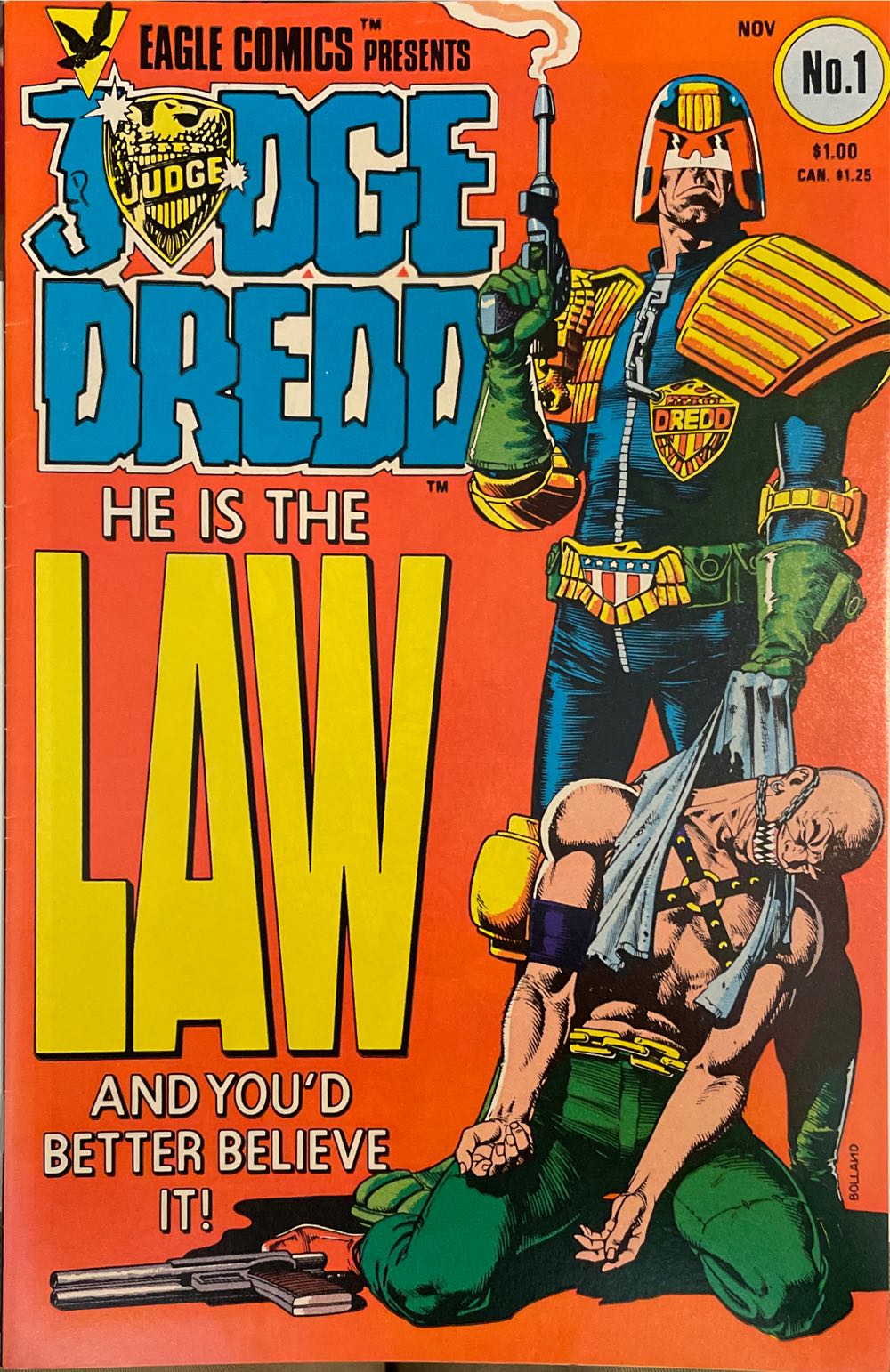 Judge Dredd - Eagle Comics (1 - 11/1983) comic book collectible [Barcode 827714004496] - Main Image 3