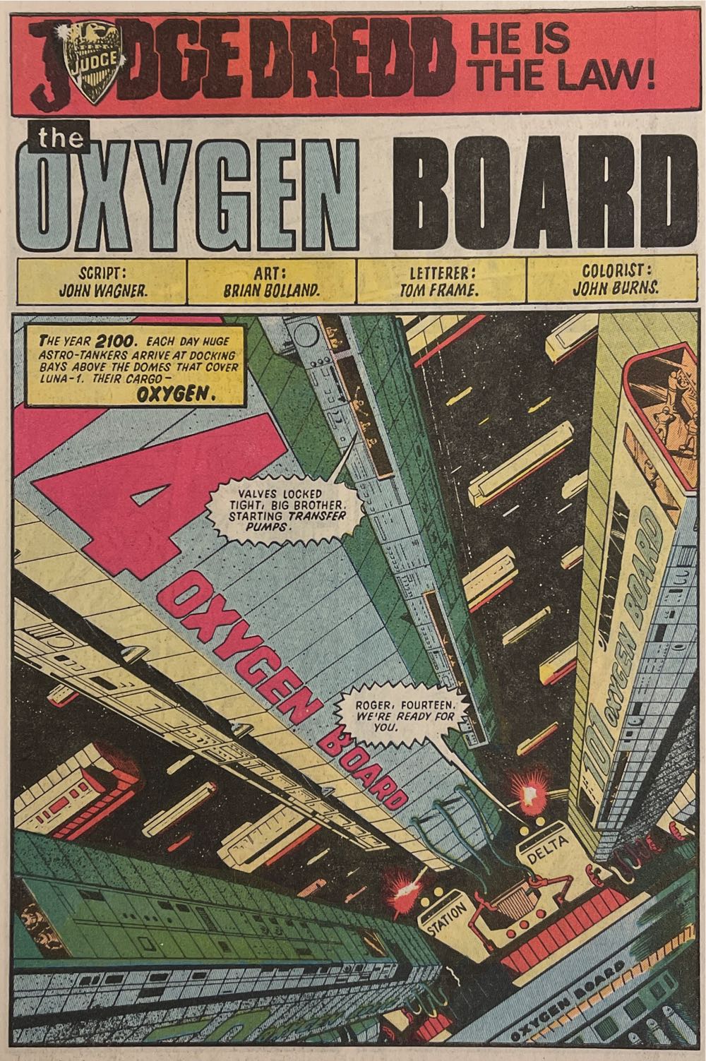 Judge Dredd - Eagle (2 - Dec 1983) comic book collectible [Barcode 827714004496] - Main Image 3