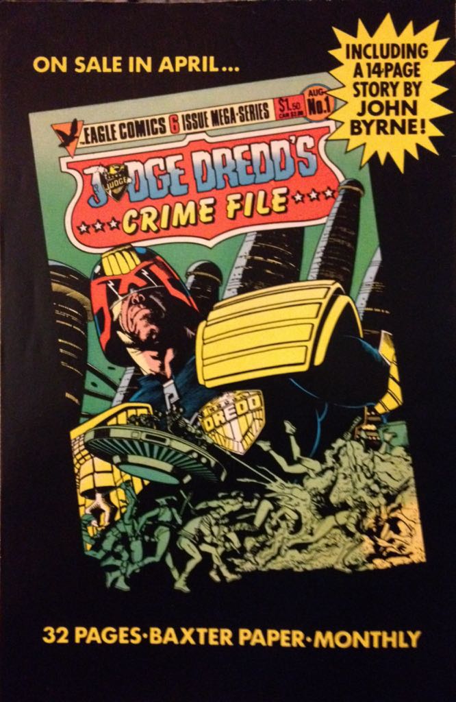 Judge Dredd (Eagle) - Eagle Comics (21 - Jul 1985) comic book collectible [Barcode 827714004496] - Main Image 2
