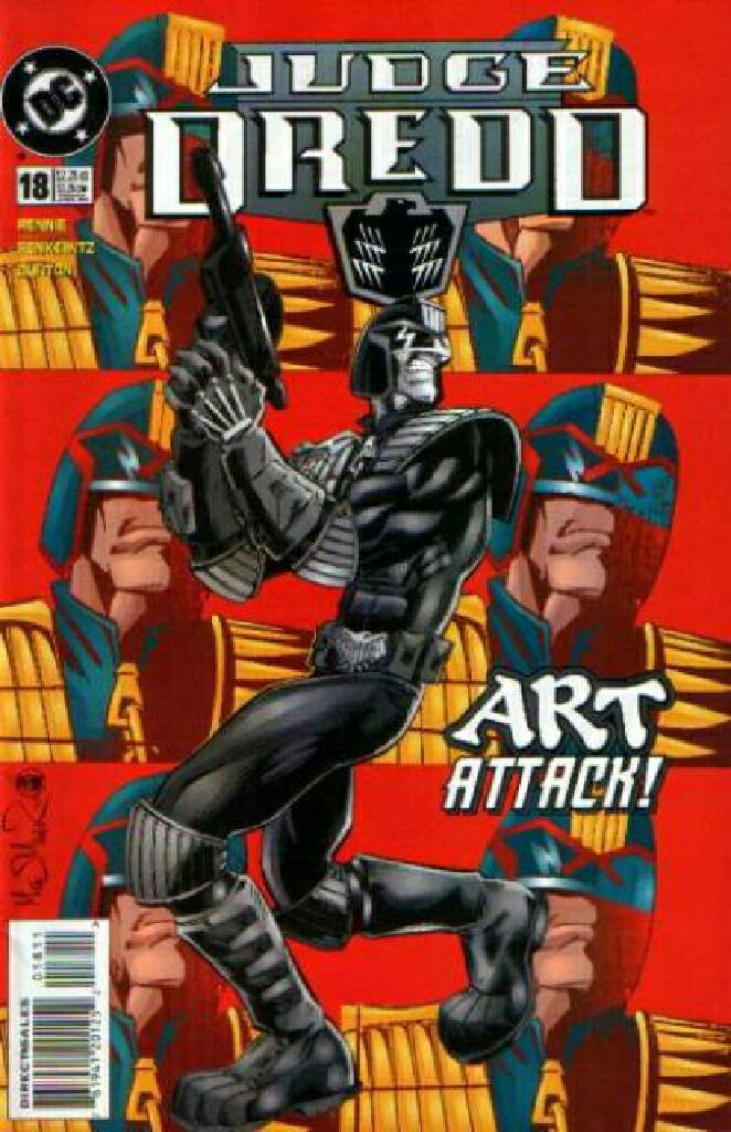 Judge Dredd (DC) - DC Comics (18 - Jan 1996) comic book collectible [Barcode 761941201252] - Main Image 1