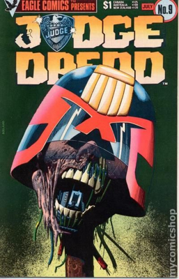 Judge Dredd - Eagle Comics (9 - July 1984) comic book collectible - Main Image 1