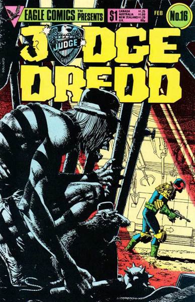 Judge Dredd - Eagle Comics (16 - Feb 1985) comic book collectible - Main Image 1