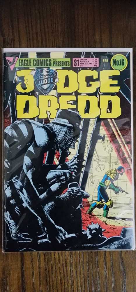 Judge Dredd - Eagle Comics (16 - Feb 1985) comic book collectible - Main Image 2