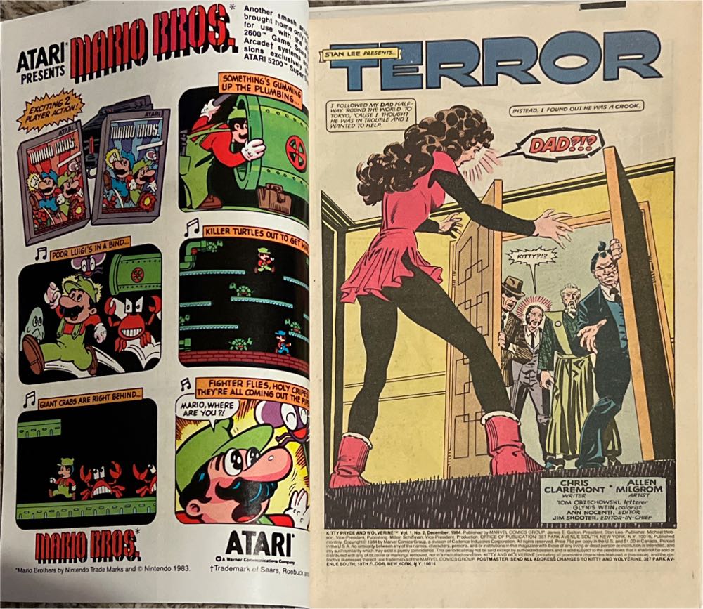 Kitty Pryde And Wolverine - Marvel (2 - Dec 1984) comic book collectible [Barcode 071486026297] - Main Image 3