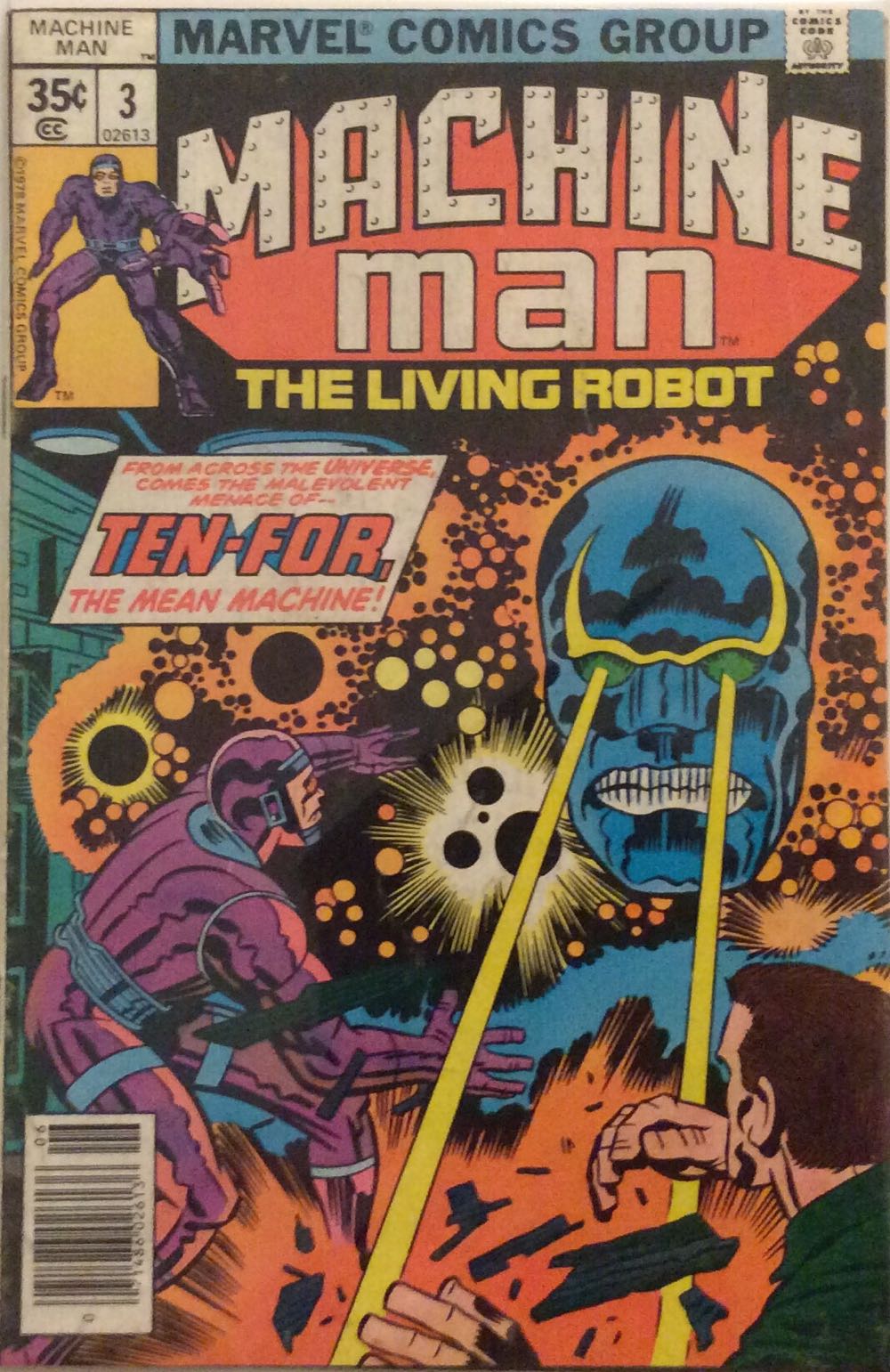 Machine Man - DC (3 - Jun 1978) comic book collectible [Barcode 071486026136] - Main Image 2