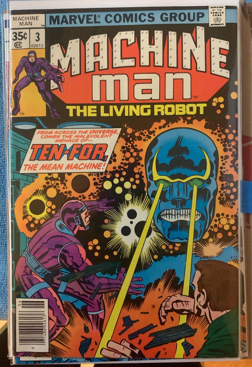 Machine Man - DC (3 - Jun 1978) comic book collectible [Barcode 071486026136] - Main Image 3