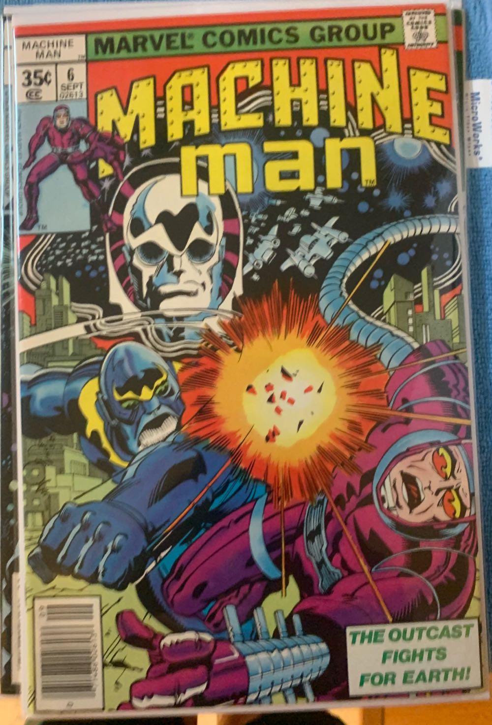 Machine Man - Marvel Comics Group (6 - Sep 1978) comic book collectible [Barcode 071486029779] - Main Image 3