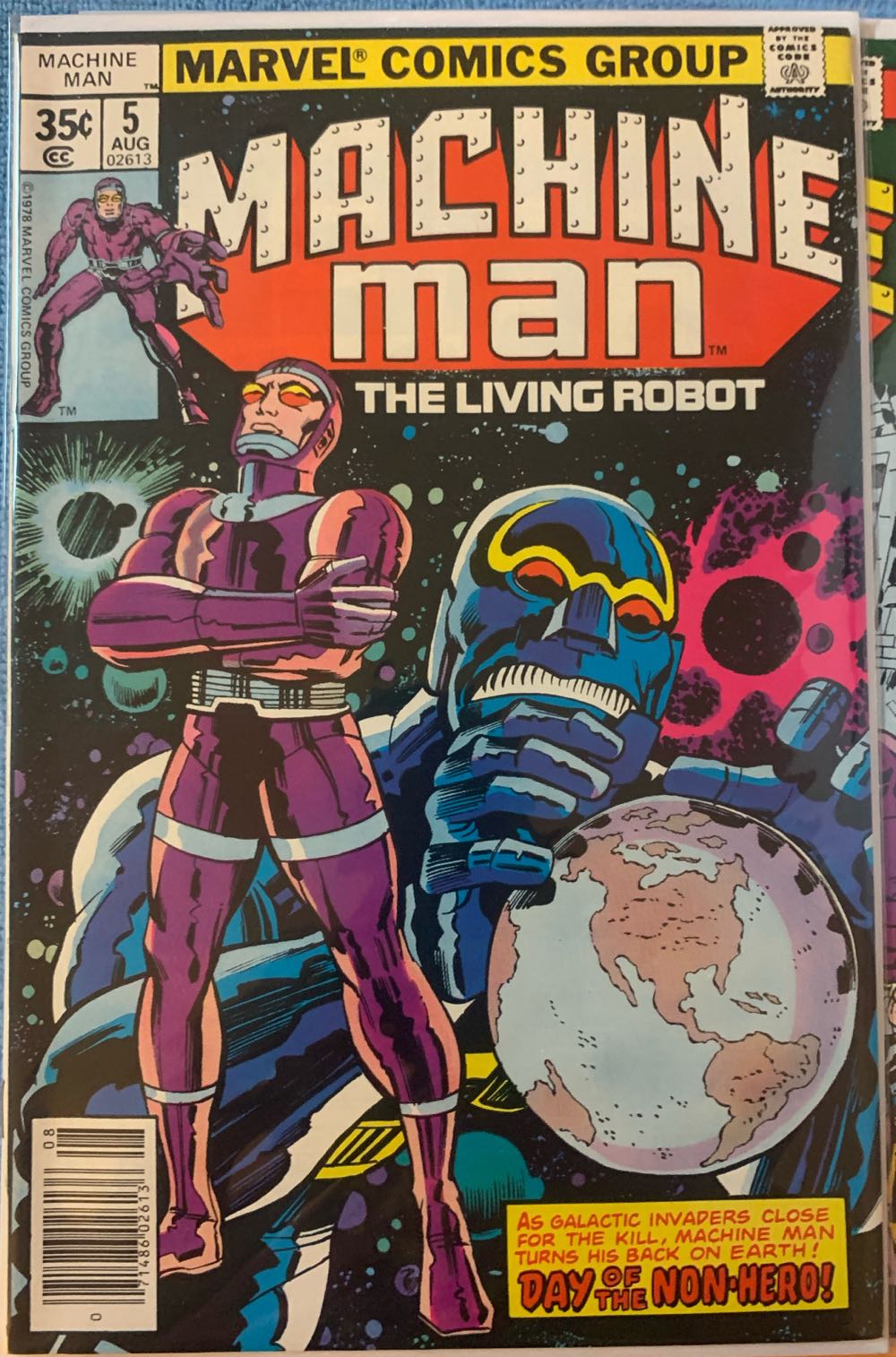 Machine Man  (5) comic book collectible [Barcode 071486026136] - Main Image 2