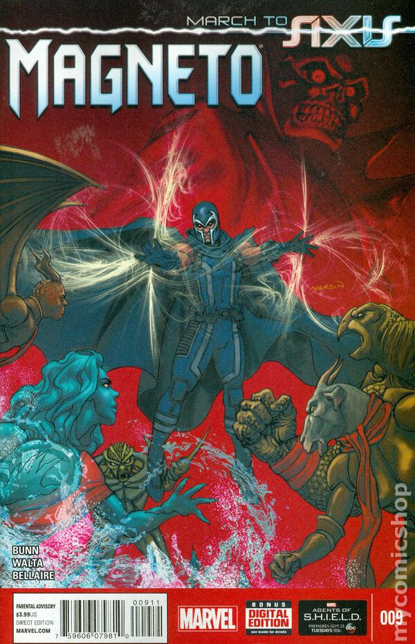 Magneto - Marvel (9 - Nov 2014) comic book collectible [Barcode 75960607981000911] - Main Image 1