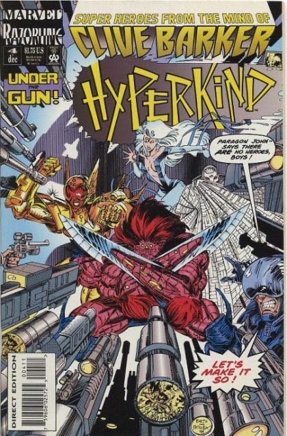 Hyperkind #1 - Marvel / Razorline (1 - Sep 1993) comic book collectible [Barcode 759606025725] - Main Image 4