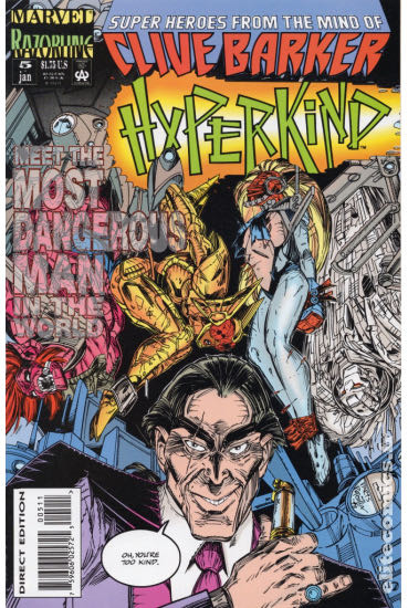 Hyperkind - Marvel Comics (5 - Jan 1984) comic book collectible [Barcode 071486025726] - Main Image 4