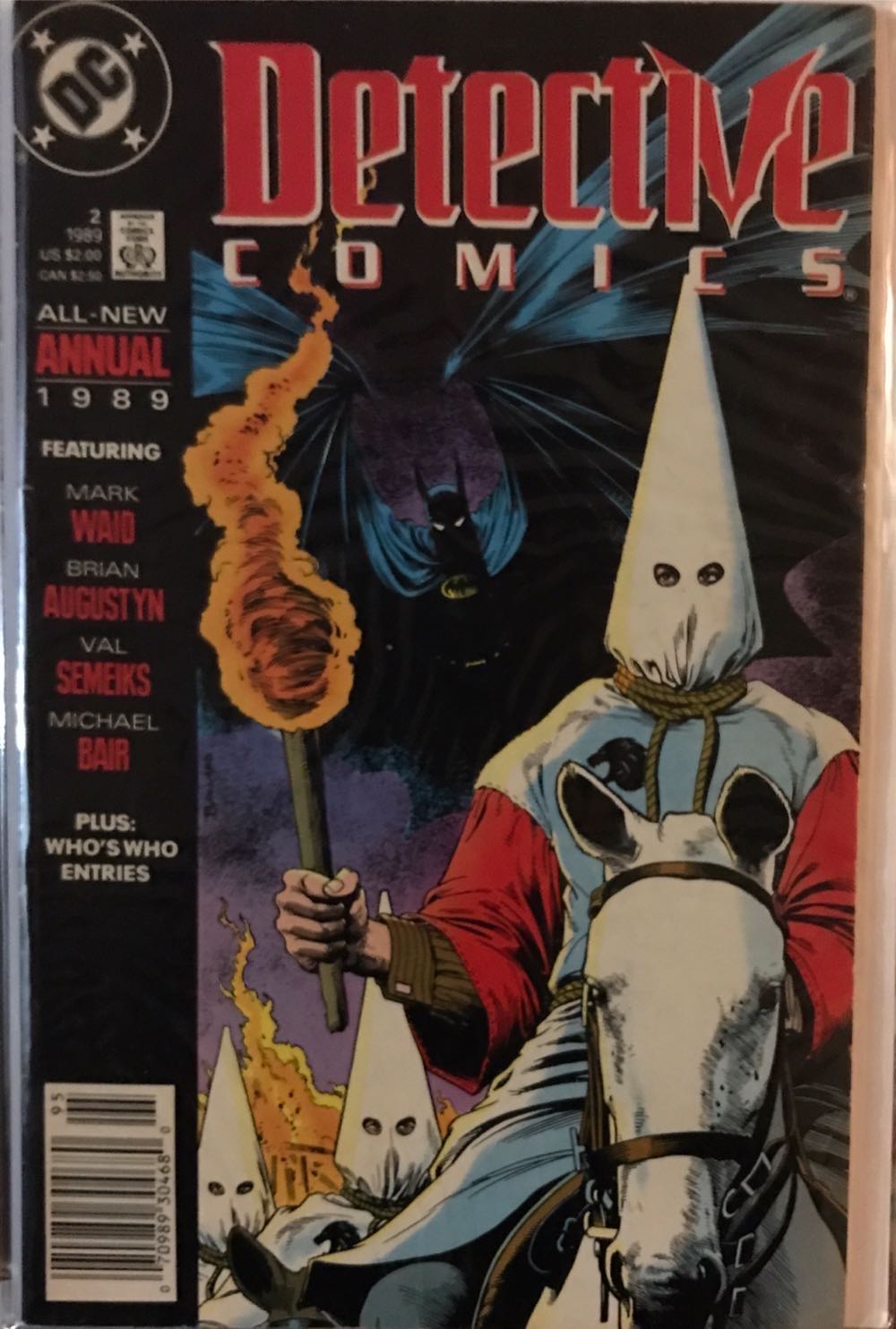 Detective Comics Annual - DC Comics (2 - Sep 1989) comic book collectible [Barcode 761941311197] - Main Image 2