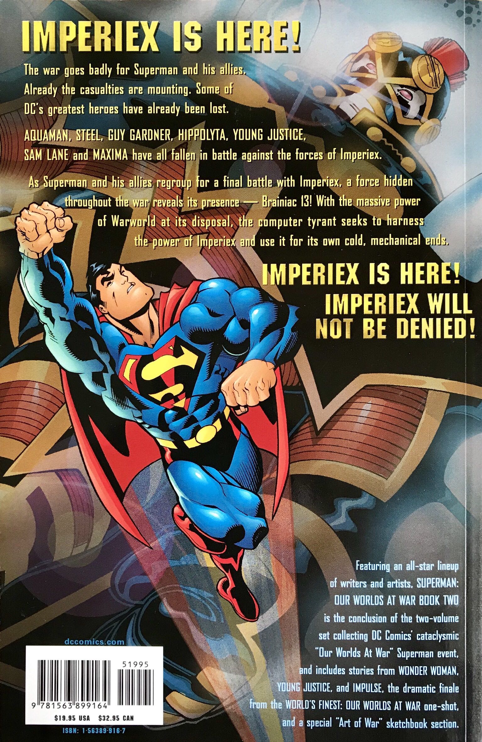 Superman: Our Worlds At War Book 2 - DC Comics (2) comic book collectible [Barcode 761941235592] - Main Image 2