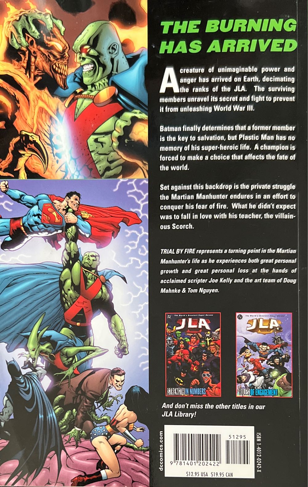 JLA Vol.14: Trial By Fire - DC Comics (84-89) comic book collectible [Barcode 9781401202422] - Main Image 2