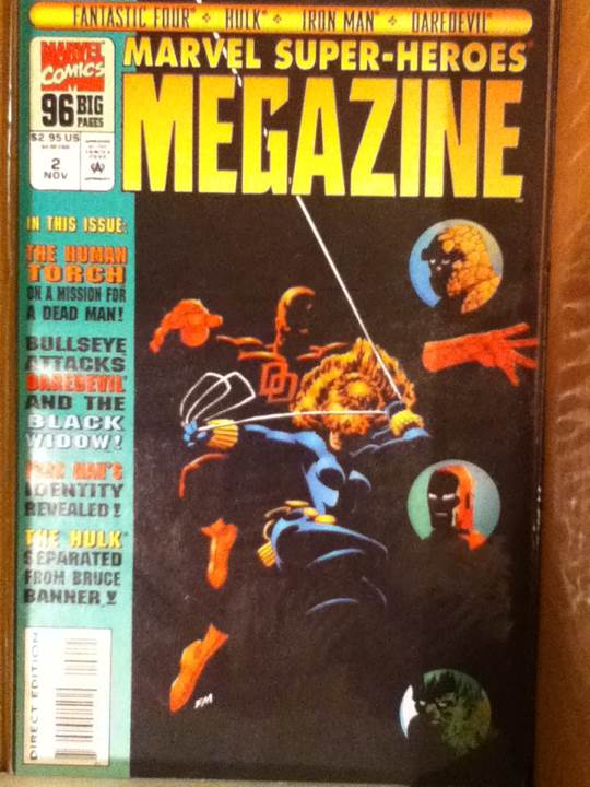 Marvel Super-Heroes Megazine - Marvel Comics (2 - Nov 1994) comic book collectible [Barcode 009281015925] - Main Image 1