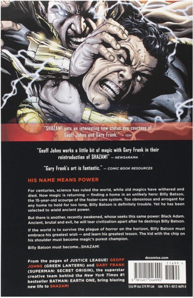 Shazam!: New 52 Vol 1 - DC Comics (1) comic book collectible [Barcode 9781401246990] - Main Image 2