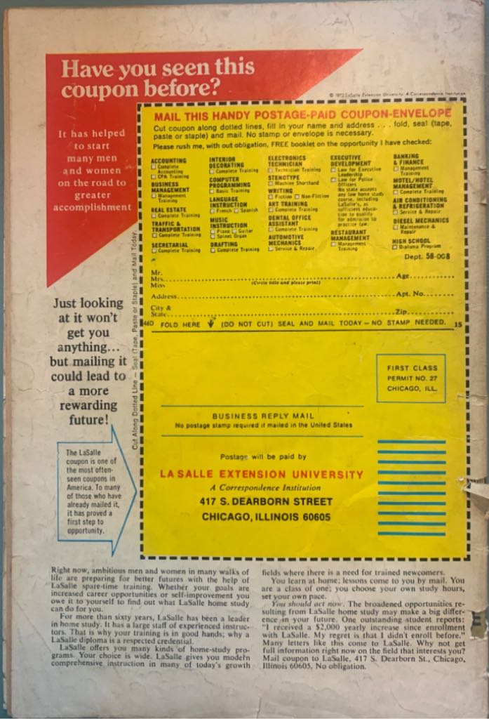 Master Of Kung Fu  (22 - Nov 1974) comic book collectible - Main Image 2