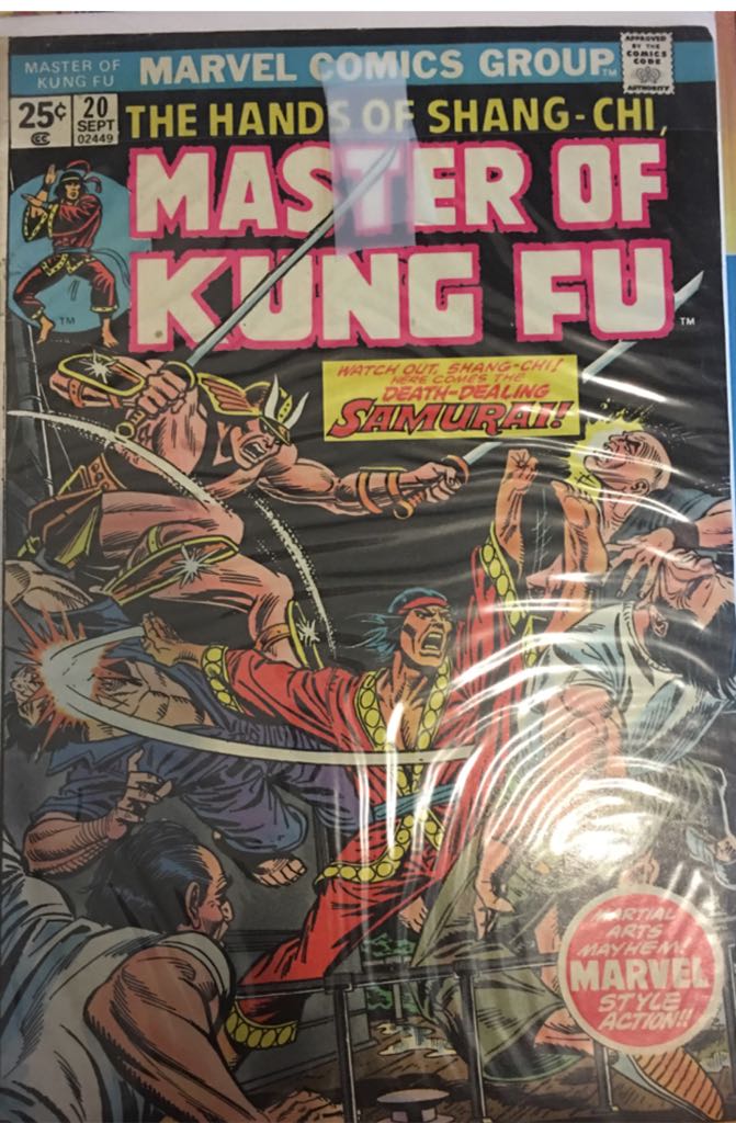 Master of Kung Fu - Marvel Comics (20 - 09/1974) comic book collectible - Main Image 1
