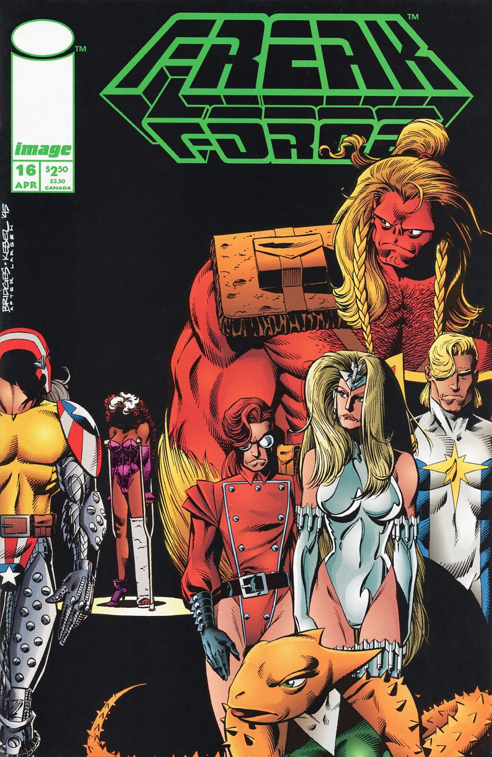 Freak Force - Image (1 - Dec 1993) comic book collectible [Barcode 800155981342] - Main Image 4