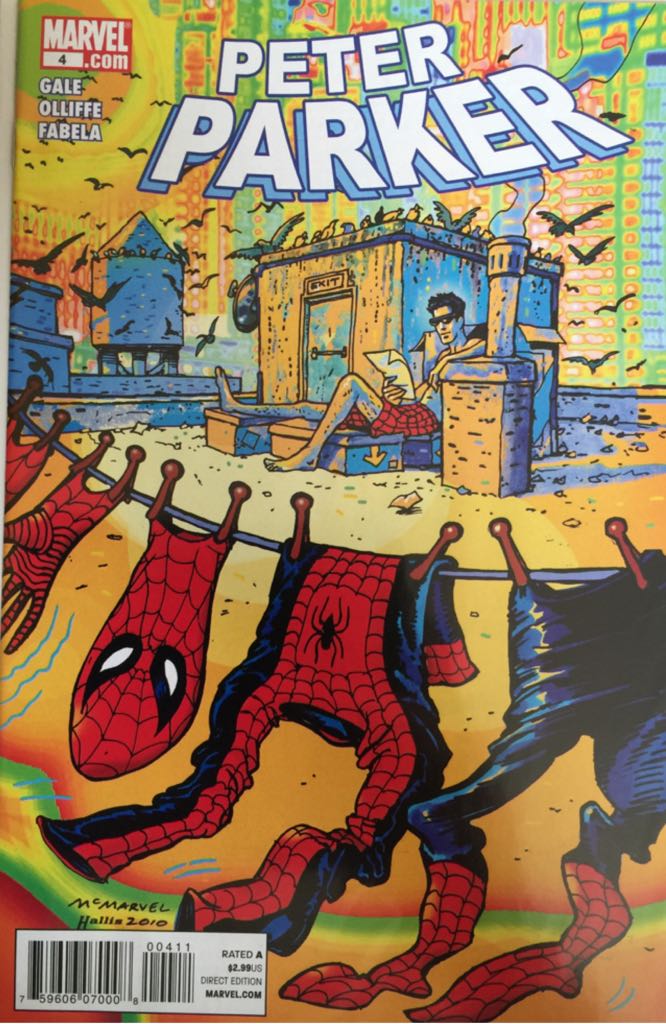 Peter Parker  (4 - 08/2010) comic book collectible [Barcode 5960607000] - Main Image 1
