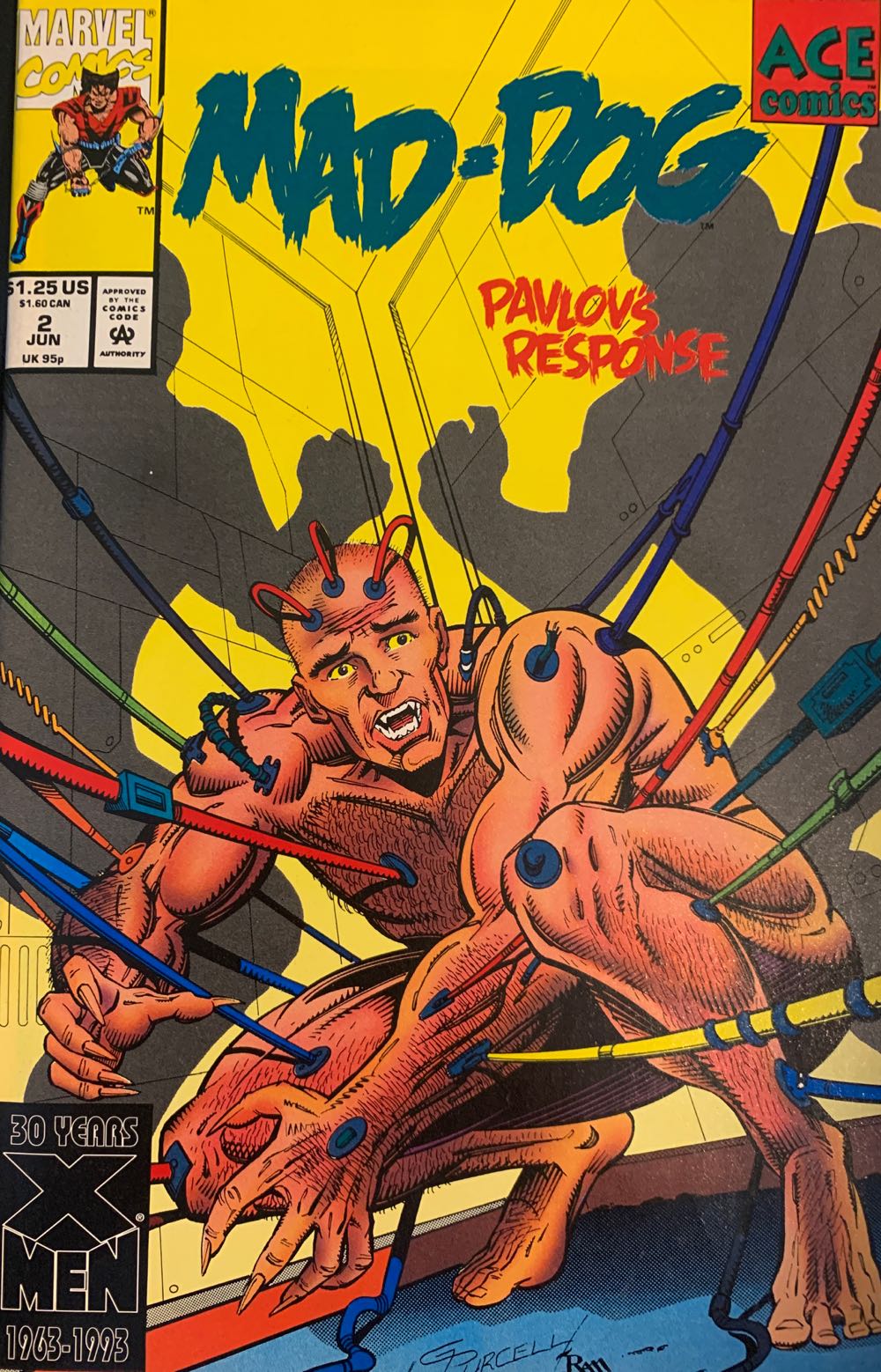 Mad-Dog 1993 - Marvel Comics (2 - Jun 1993) comic book collectible [Barcode 009281023586] - Main Image 2