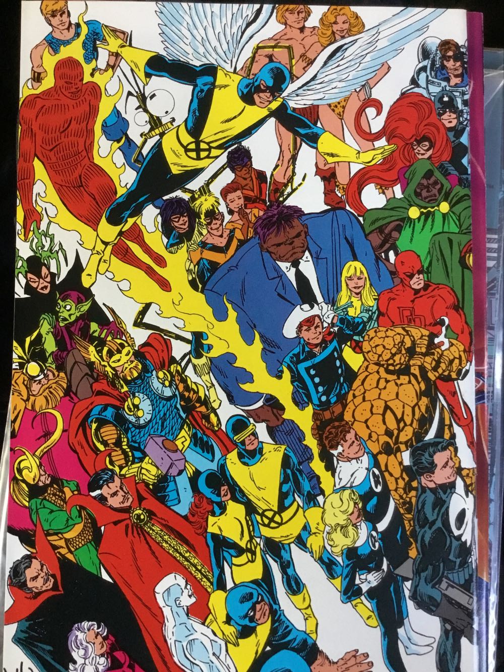 Marvel Fanfare - Marvel Comics (45 - Aug 1989) comic book collectible [Barcode 024885230048] - Main Image 2