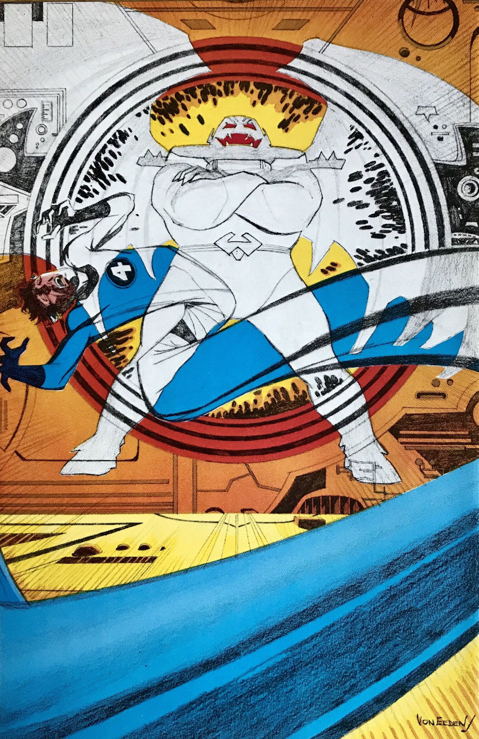 Marvel Fanfare - Marvel Comics Group (2 - May 1982) comic book collectible [Barcode 759606043491] - Main Image 2