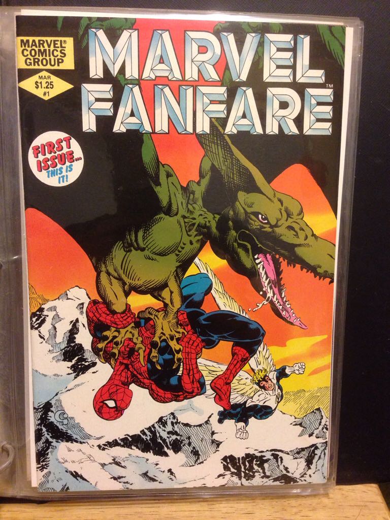 Marvel Fanfare - Marvel (1 - Mar 1982) comic book collectible [Barcode 759606043491] - Main Image 2