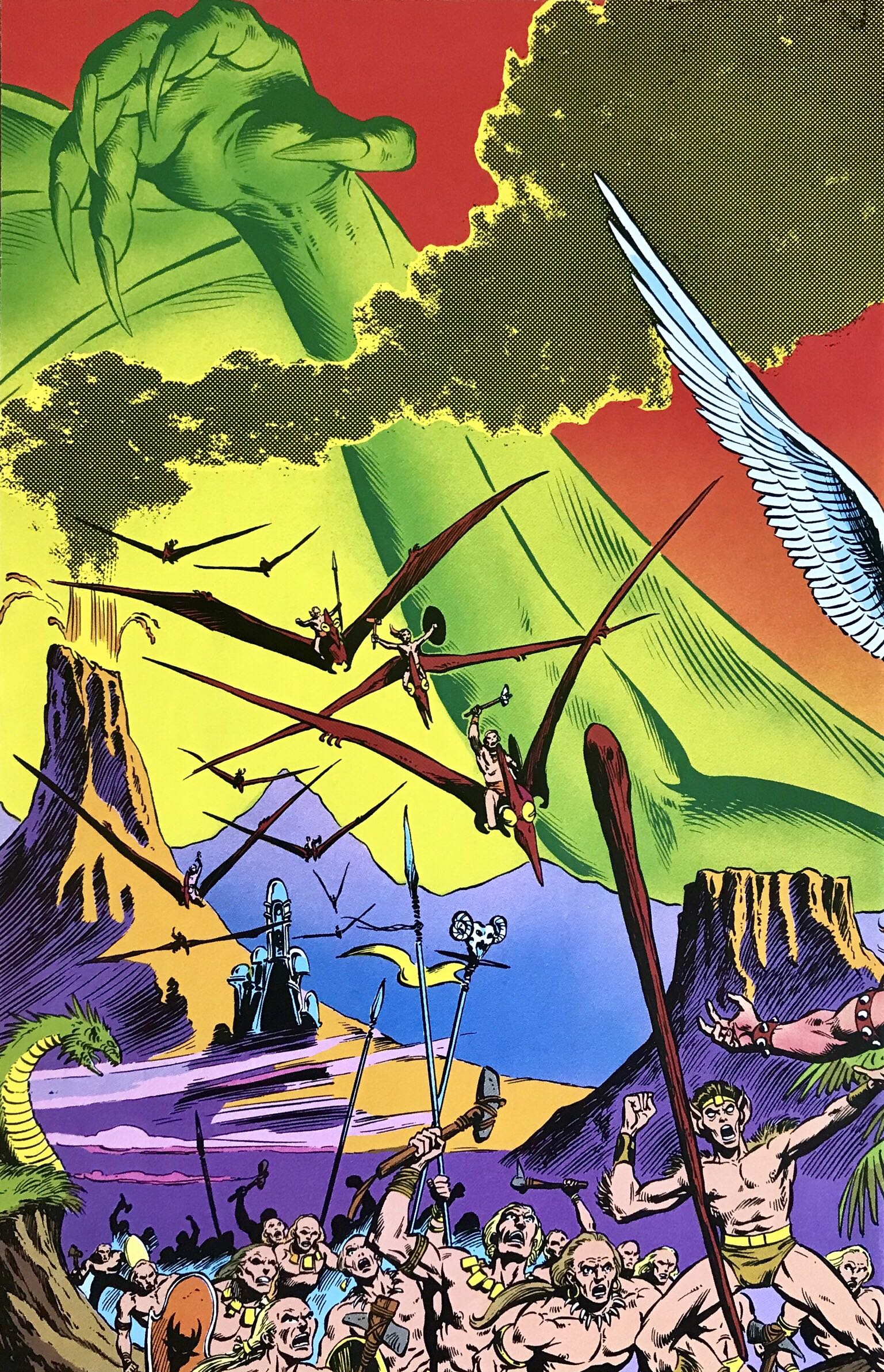 Marvel Fanfare (Vol 1 | 1982) - Marvel Comics Group (3 - July 1982) comic book collectible [Barcode 759606043491] - Main Image 2