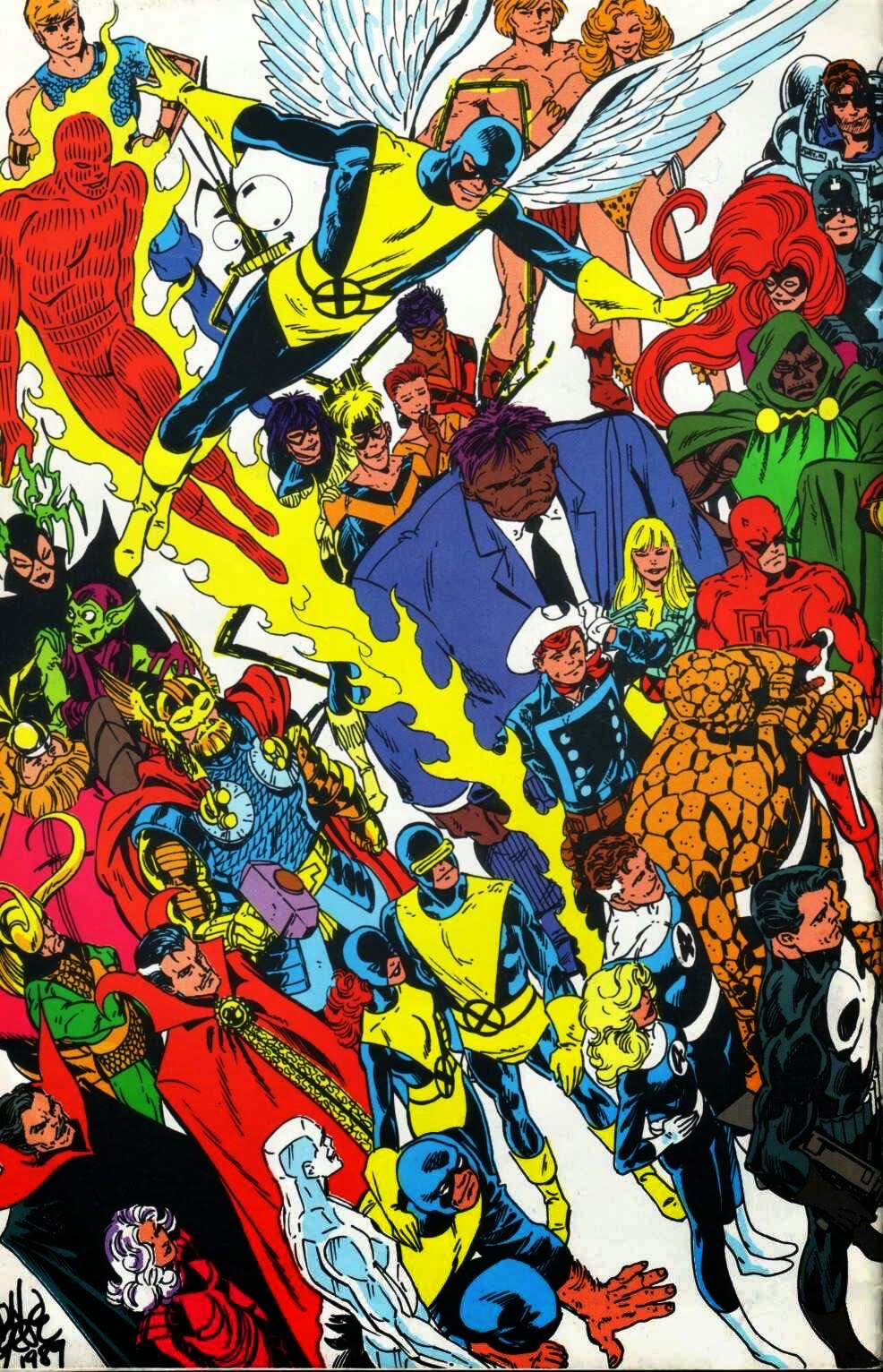 Marvel Fanfare - Marvel Comics Group (28 - Sep 1986) comic book collectible - Main Image 3