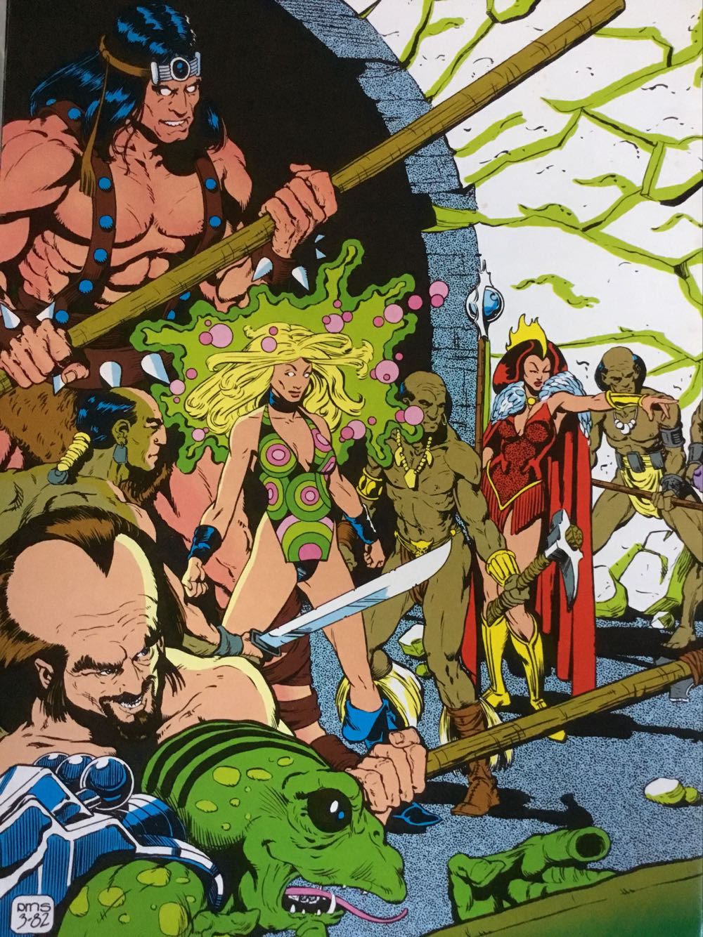 Marvel Fanfare (1982) - Marvel Comic Group (4 - Sep 1982) comic book collectible [Barcode 759606043491] - Main Image 2