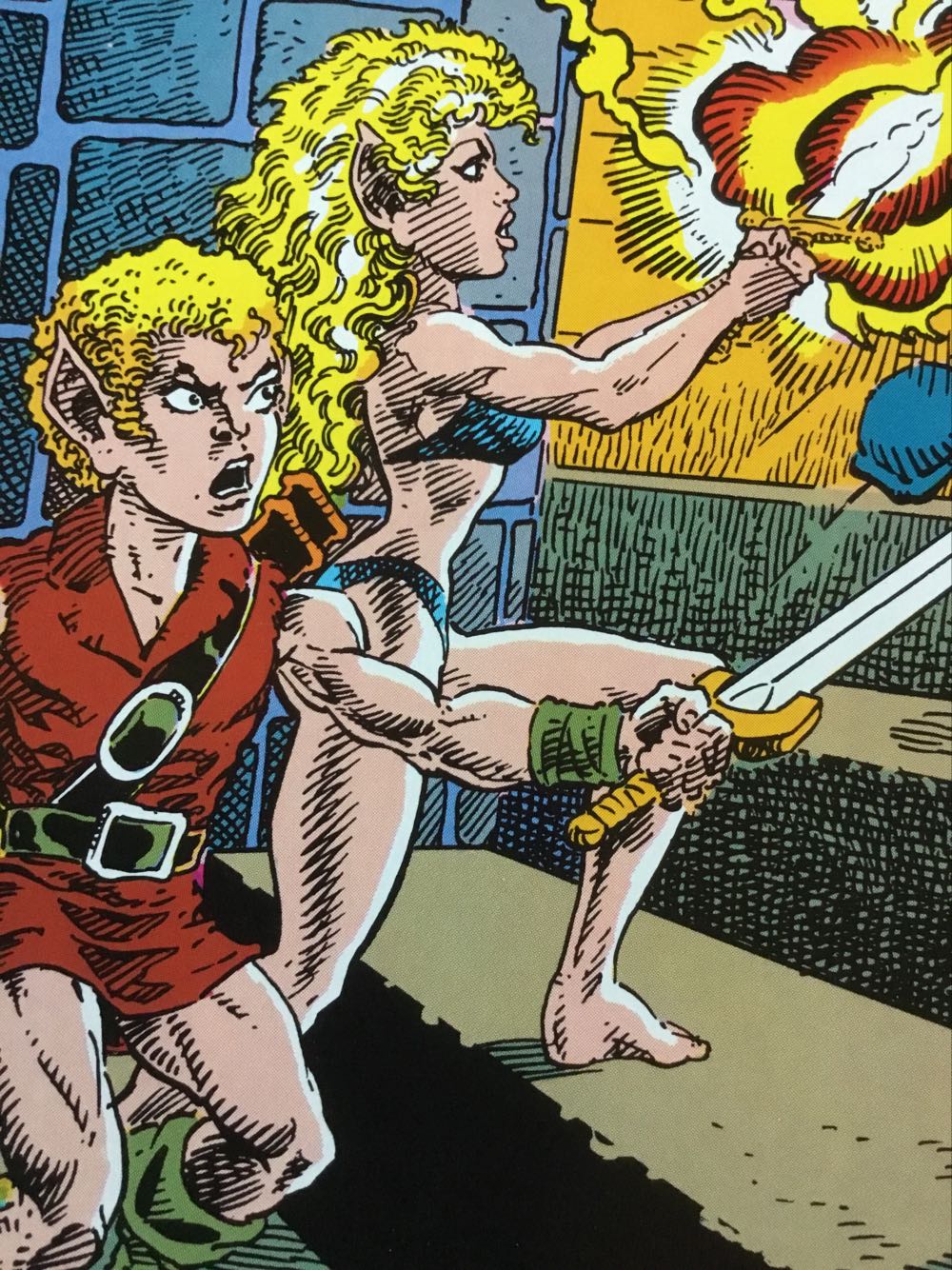 Marvel Fanfare - Marvel Comics (26 - May 1986) comic book collectible [Barcode 759606043491] - Main Image 3