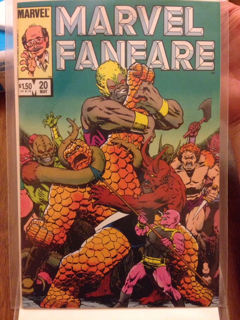 Marvel Fanfare - Marvel Comics (20 - May 1985) comic book collectible [Barcode 759606043491] - Main Image 1