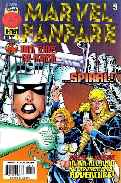 Marvel Fanfare - Marvel Comics (53 - Oct 1990) comic book collectible [Barcode 759606043491] - Main Image 3