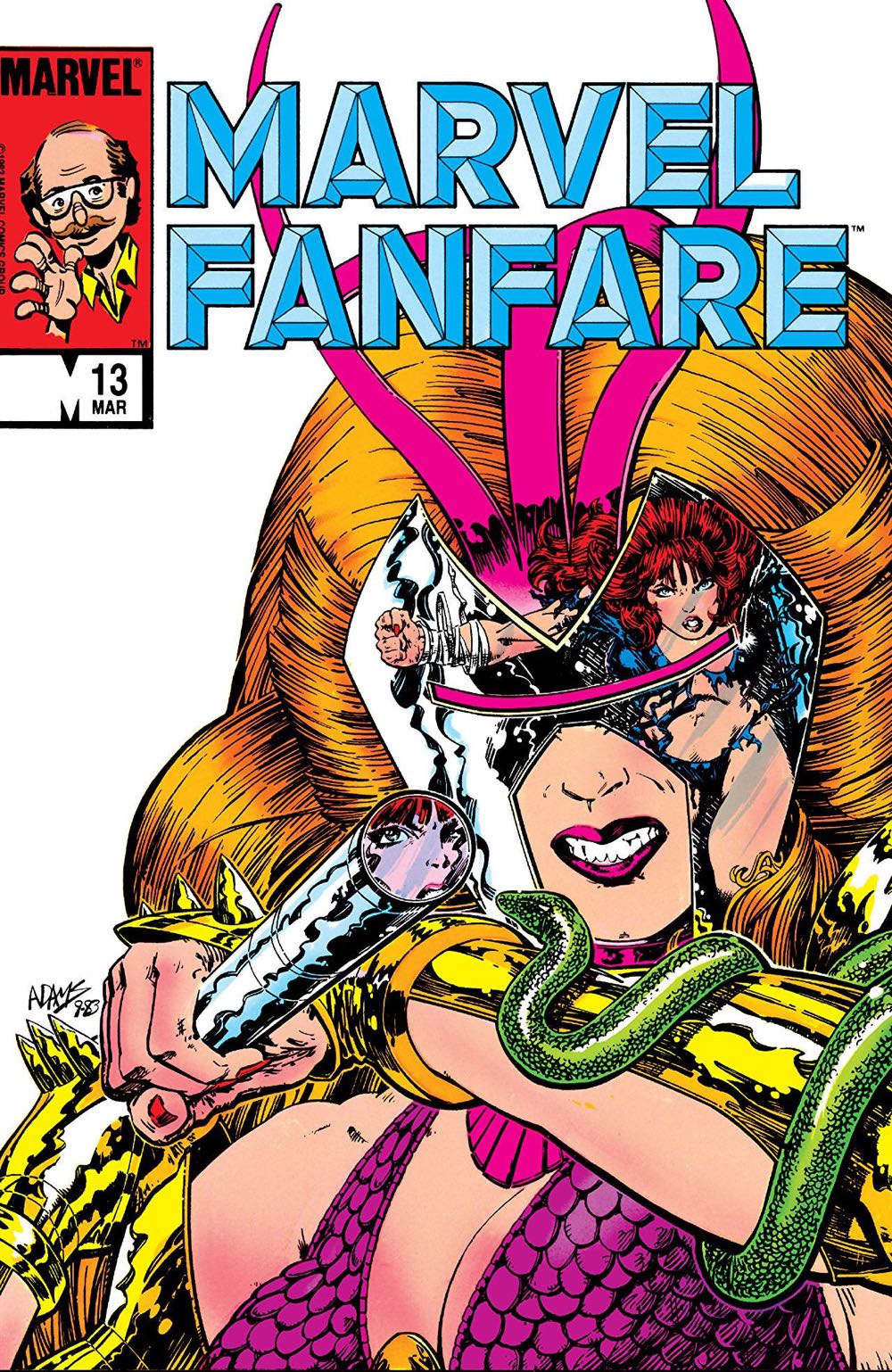 Marvel Fanfare - Marvel Comics (53 - Oct 1990) comic book collectible [Barcode 759606043491] - Main Image 4