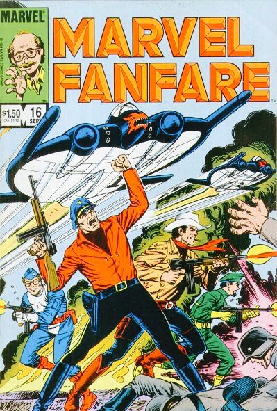 Marvel Fanfare - Marvel Comics Group (16 - Sep 1984) comic book collectible - Main Image 1