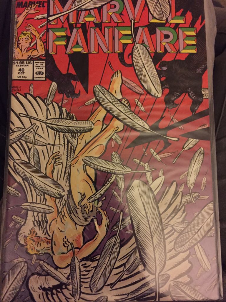 Marvel Fanfare - Marvel (40 - 10/1987) comic book collectible - Main Image 1