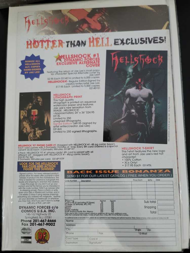 Hellshock - Image (2 - Aug 1994) comic book collectible [Barcode 9781582405049] - Main Image 2