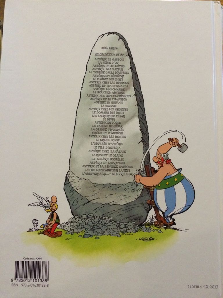 Astérix Hachette T6 Asterix et Cleopatre  (6) comic book collectible [Barcode 9782012100060] - Main Image 2