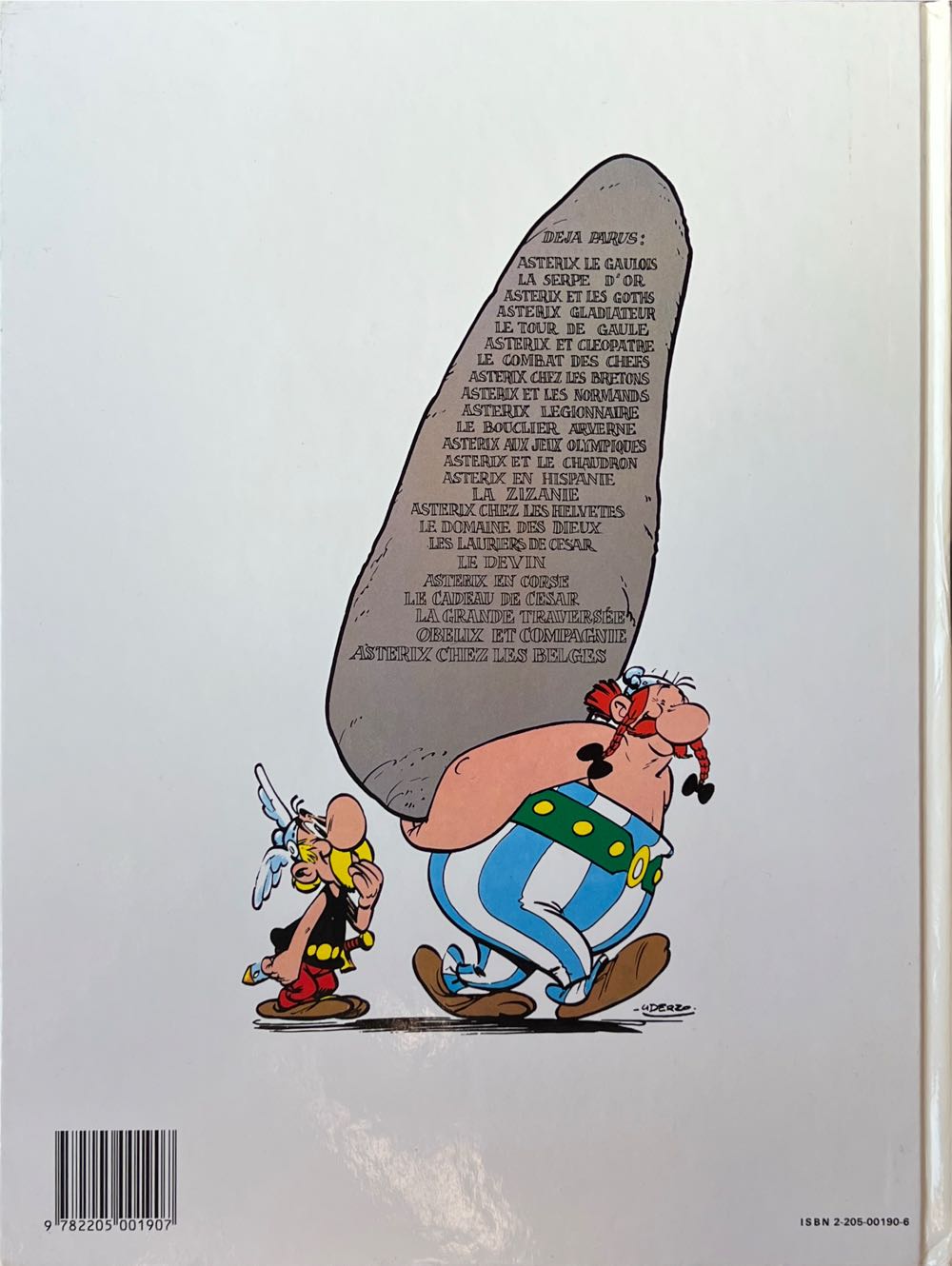 Astérix T9 Dargaud Astérix et les Normands - Dargaud (9 - Feb 1988) comic book collectible [Barcode 9782205001907] - Main Image 2