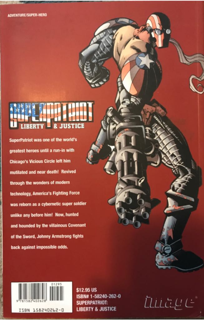 Superpatriot: Liberty and Justice - Image (1 - Jan 2002) comic book collectible [Barcode 9781582402628] - Main Image 2
