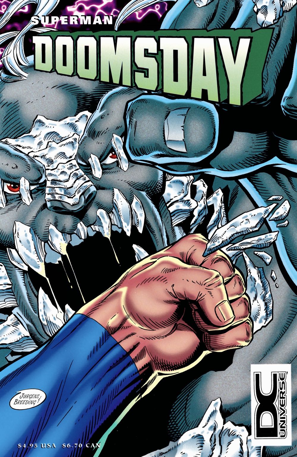 Superman/Hunter Prey - DC Comics (3 - Feb 1994) comic book collectible [Barcode 6194120171] - Main Image 3