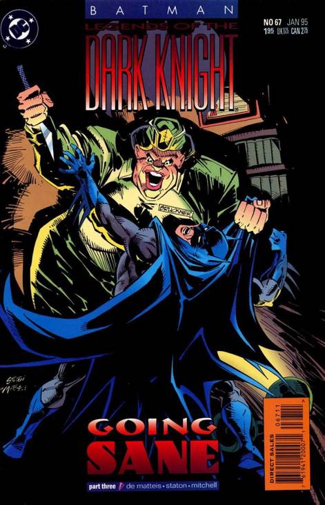 Batman Legends Of The Dark Knight - DC Comics (67 - Jan 1995) comic book collectible [Barcode 761941200071] - Main Image 1