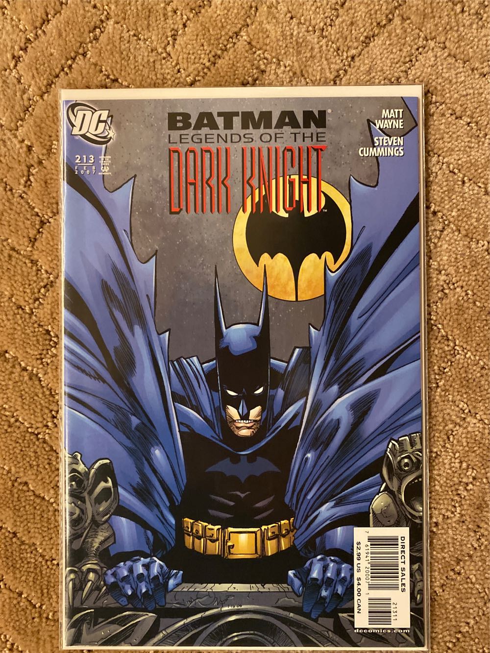 Batman: Legends Of the Dark Knight - DC Comics (Detective Comics) (213 - Feb 2007) comic book collectible [Barcode 76194120007121311] - Main Image 2