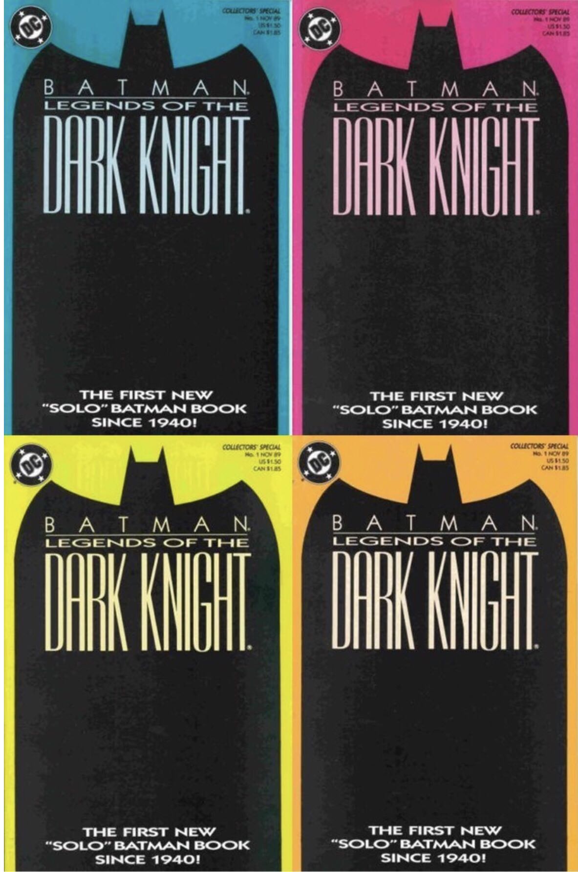 Batman Legends Of The Dark Knight - DC Comics (1 - 11/1989) comic book collectible - Main Image 2